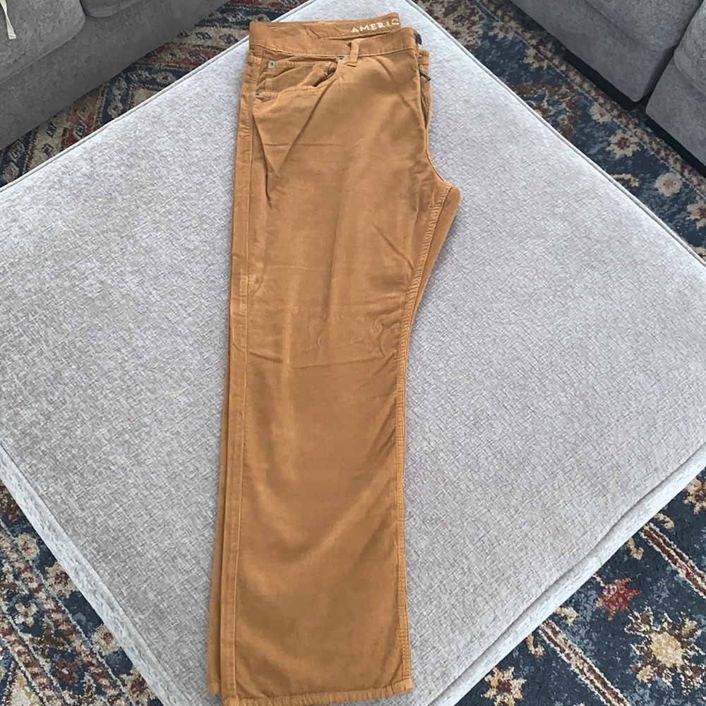 Brown original straight leg Corduroy pants 42x32